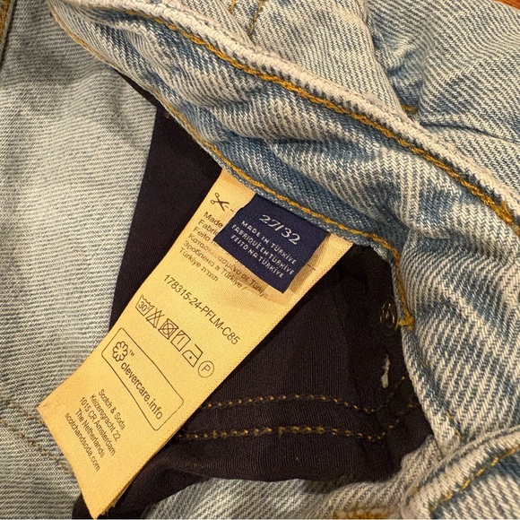 Scotch & Soda Light Wash Barrel Jeans - Picture 3 of 4